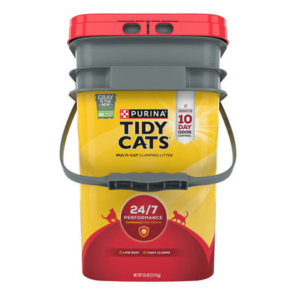 Purina Tidy Cats Clumping Cat Litter, 24/7 Performance Multi Cat Litter