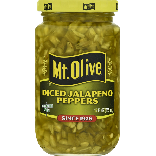 Mt. Olive Diced Jalapeno Peppers  DestGlow