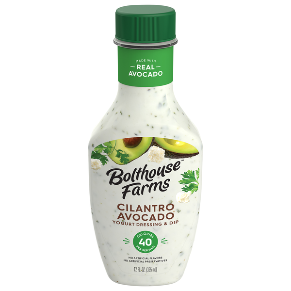 Bolthouse Farms Yogurt Dressing &amp; Dip, Cilantro Avocado  DestGlow