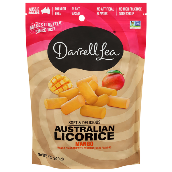 Darrell Lea Soft Eating Liquorice Mango  DestGlow