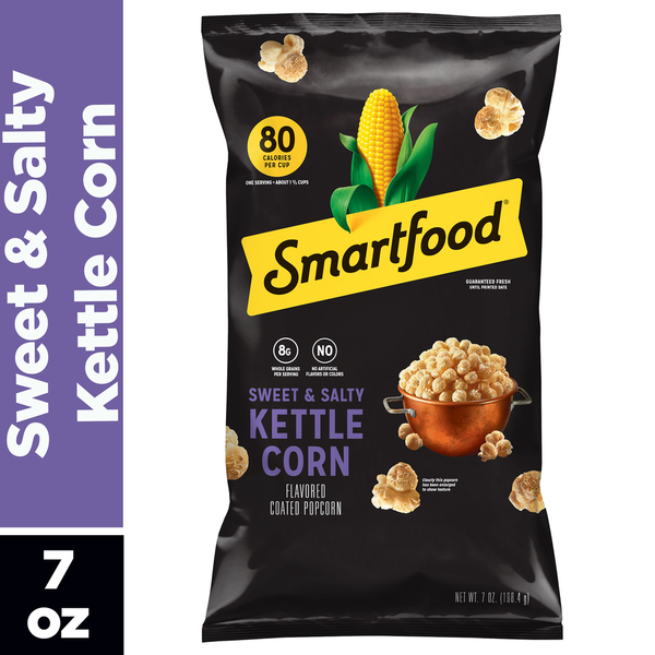 Smartfood Kettle Corn Sweet &amp; Salty Popcorn  DestGlow