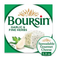 Boursin Garlic &amp; Fine Herbs Gourmet Cheese️  DestGlow