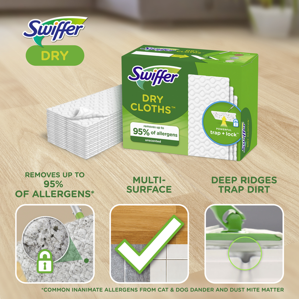 Swiffer Sweeper Dry Sweeping Pad Refills  DestGlow