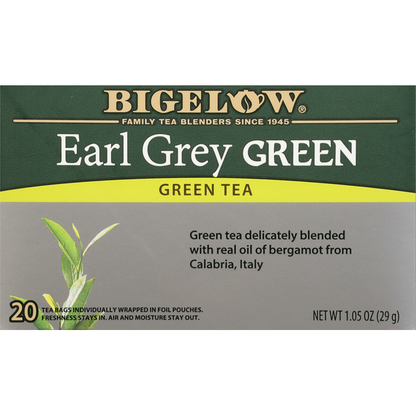 Bigelow Earl Grey Green Tea