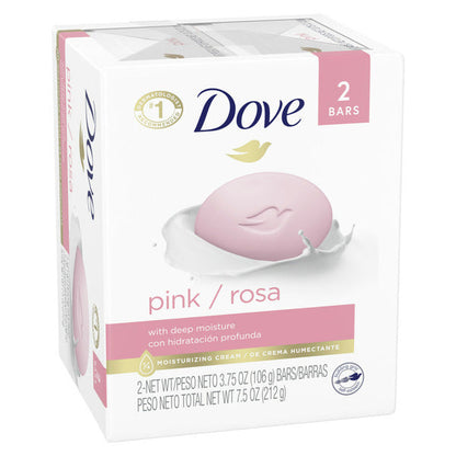 Dove Beauty Bar Gentle Skin Cleanser Pink