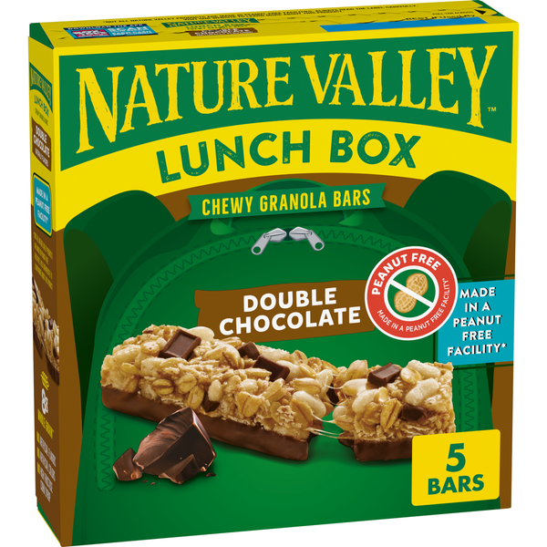 Nature Valley Peanut-Free Chewy Double Chocolate Granola Bars