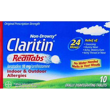 Claritin 24 Hour Non-Drowsy Allergy RediTabs