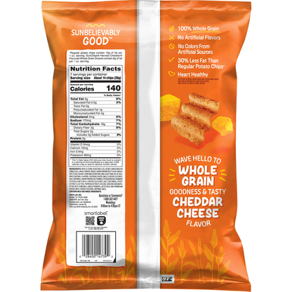 Sun Chips Flavored Whole Grain Snacks, Harvest Cheddar