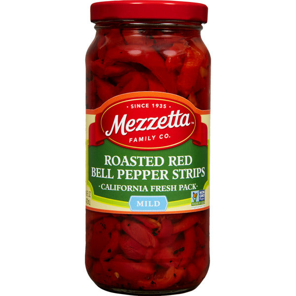 Mezzetta Roasted Red Bell Pepper Strips  DestGlow