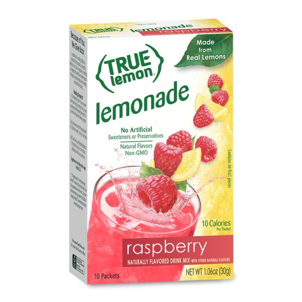 True Lemon Raspberry Lemonade Drink Mix  DestGlow