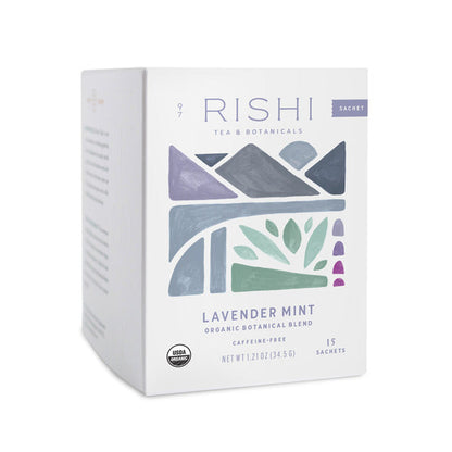 Rishi Tea &amp; Botanicals Lavender Mint, Tea Sachets