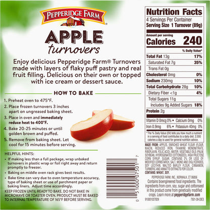 Pepperidge Farm Apple Turnovers