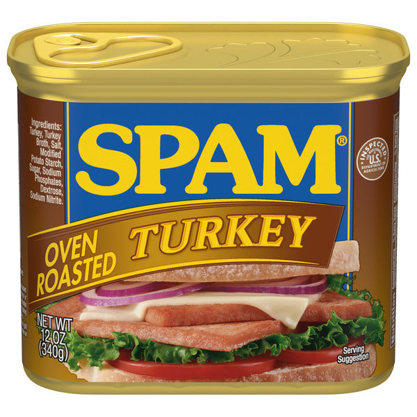SPAM Oven Roasted Turkey, 12 OZ  DestGlow