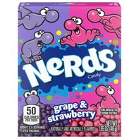 NERDS Candy, Grape &amp; Strawberry