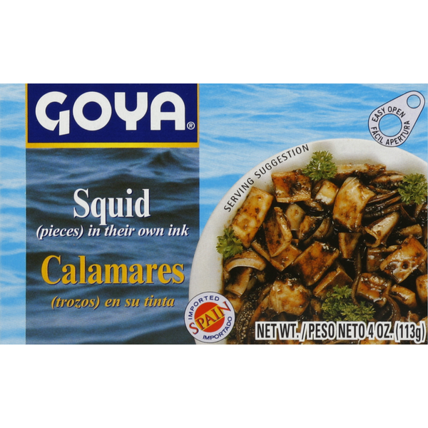 Goya Squid Pieces in their Own Ink  DestGlow