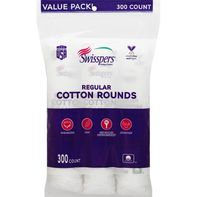 Swisspers Cotton Rounds, Regular, Value Pack️  DestGlow
