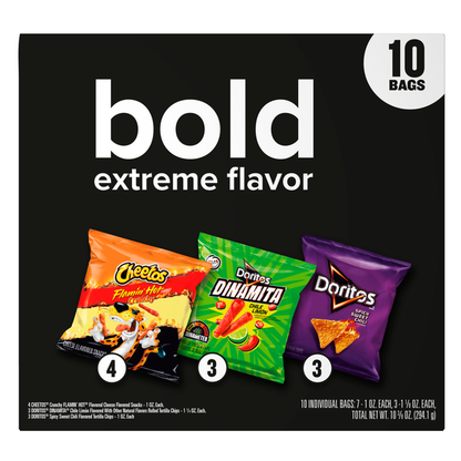 Frito Lay Snacks Extreme Flavor Mix Variety Pack  DestGlow
