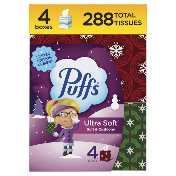 Puffs Ultra Soft Facial Tissues  DestGlow
