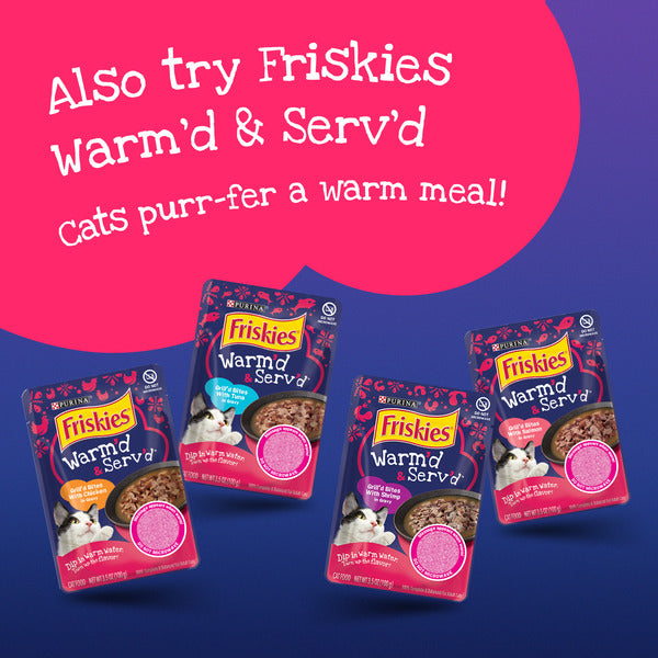 Purina Friskies Natural, Grain Free Wet Cat Food Complement, Lil&