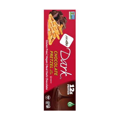 NuGo Dark Chocolate Pretzel, Vegan, Gluten Free, Protein Bar