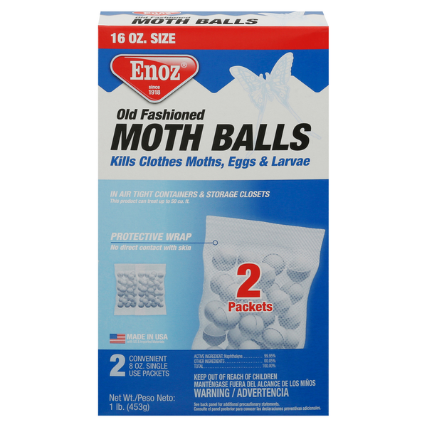 Enoz Moth Balls, Old Fashioned  DestGlow