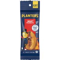 Planters HEAT Peanuts Tube, 1.75 OZ️  DestGlow