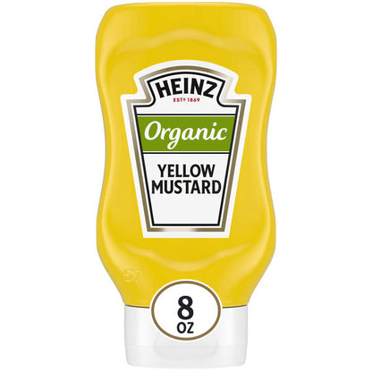 Heinz Organic Yellow Mustard