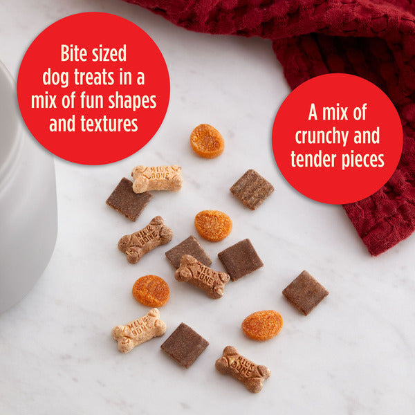 Milk-Bone Trail Mix With Real Beef &amp; Sweet Potato, Crunchy &amp; Chewy Dog Treats  DestGlow