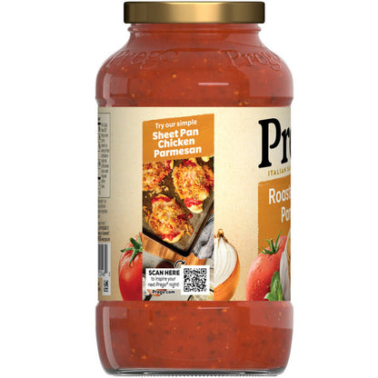 Prego Roasted Garlic Parmesan Pasta Sauce