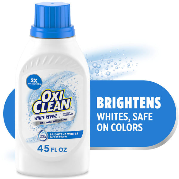 OxiClean White Revive Laundry Whitener And Liquid Stain Remover  DestGlow