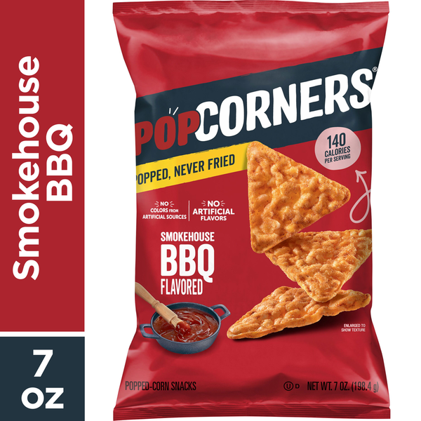 PopCorners Popped Corn Snacks Smokehouse BBQ  DestGlow