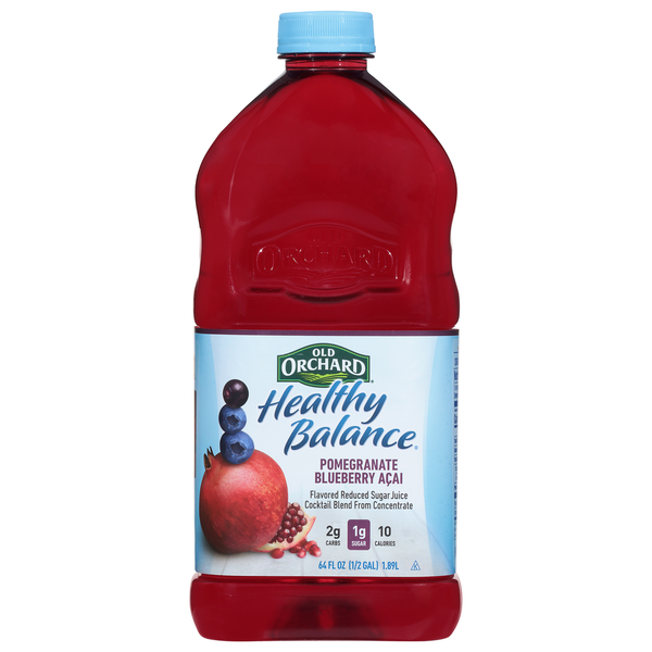 Old Orchard Diet Pomegranate Blueberry Açai Juice Cocktail  DestGlow