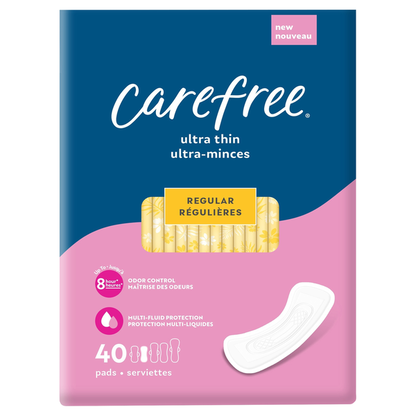 Carefree Pads, Ultra Thin, Regular