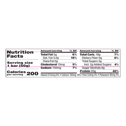 Pure Protein Birthday Cake