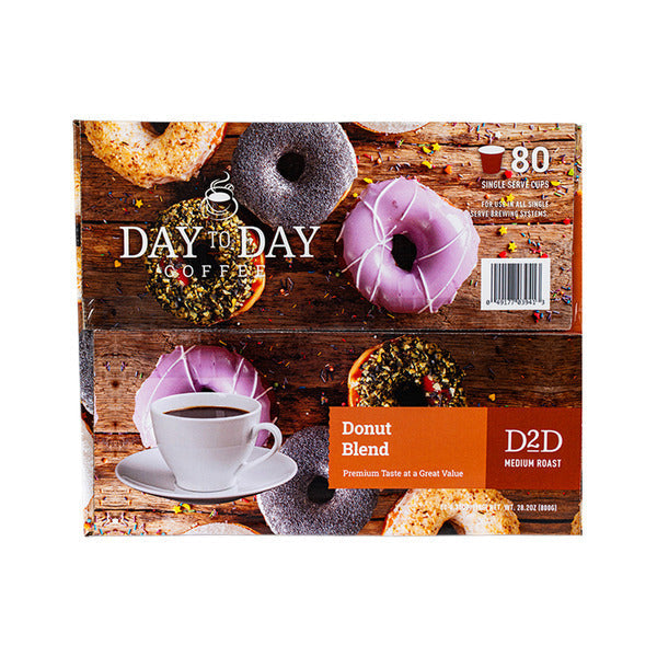 Day to Day Donut Blend Single Serve Coffee Cups  DestGlow