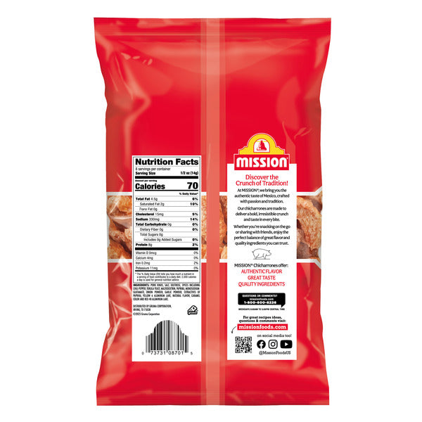 Mission Picante Chicharrones Pork Rinds
