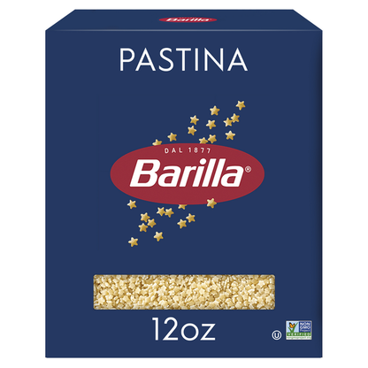 Barilla Pastina - Non-GMO Pasta Made with Durum Wheat Semolina &amp; Kosher Certified