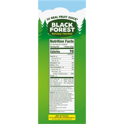 Black Forest Juicy Burst Mixed Fruit Fruit Flavored Snacks