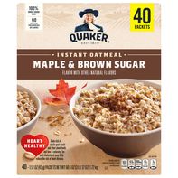 Quaker Maple &amp; Brown Sugar Instant Oatmeal️  DestGlow