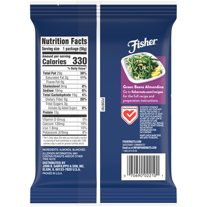 Fisher Silvered Almonds