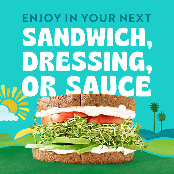 Follow Your Heart Vegenaise Dressing and Sandwich Spread, Organic, Dairy Free, Egg Free Mayo, Creamy Organic Vegan Spread Great for Sandwiches and Salad Dressings, 32 FL OZ Jar  DestGlow