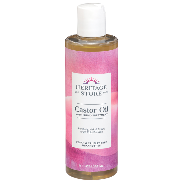 Heritage Store Castor Oil, Nourishing Treatment  DestGlow