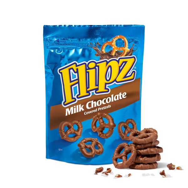 Flipz Milk Chocolate Covered Pretzels