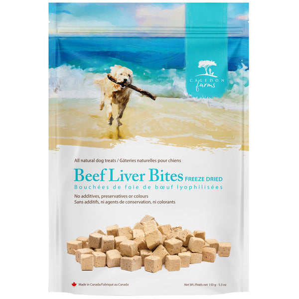 Caledon Farms Beef Liver Bites Dog Treats  DestGlow