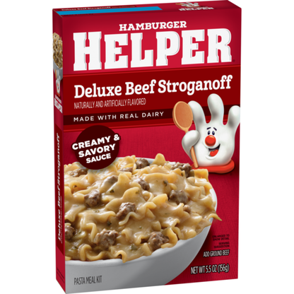 Hamburger Helper Deluxe Beef Stroganoff