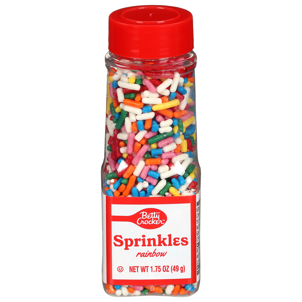 Betty Crocker Rainbow Mix Decorating Decors  DestGlow