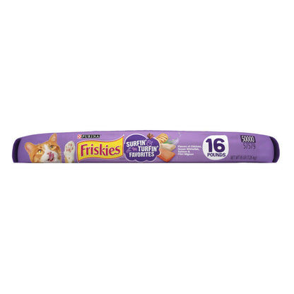 Purina Friskies Dry Cat Food, Surfin&