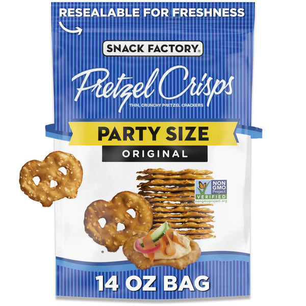 Snack Factory  Original Pretzel Crisps  DestGlow