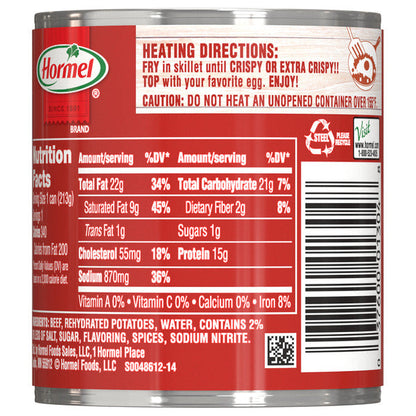 Hormel MARY KITCHEN Corned Beef Hash, 7.5 OZ
