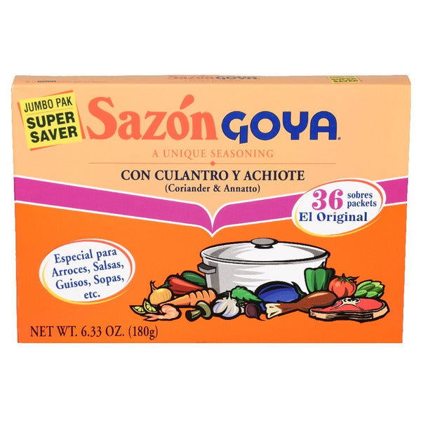 Goya Sazón Seasoning, with Coriander &amp; Annatto, Jumbo Pack  DestGlow